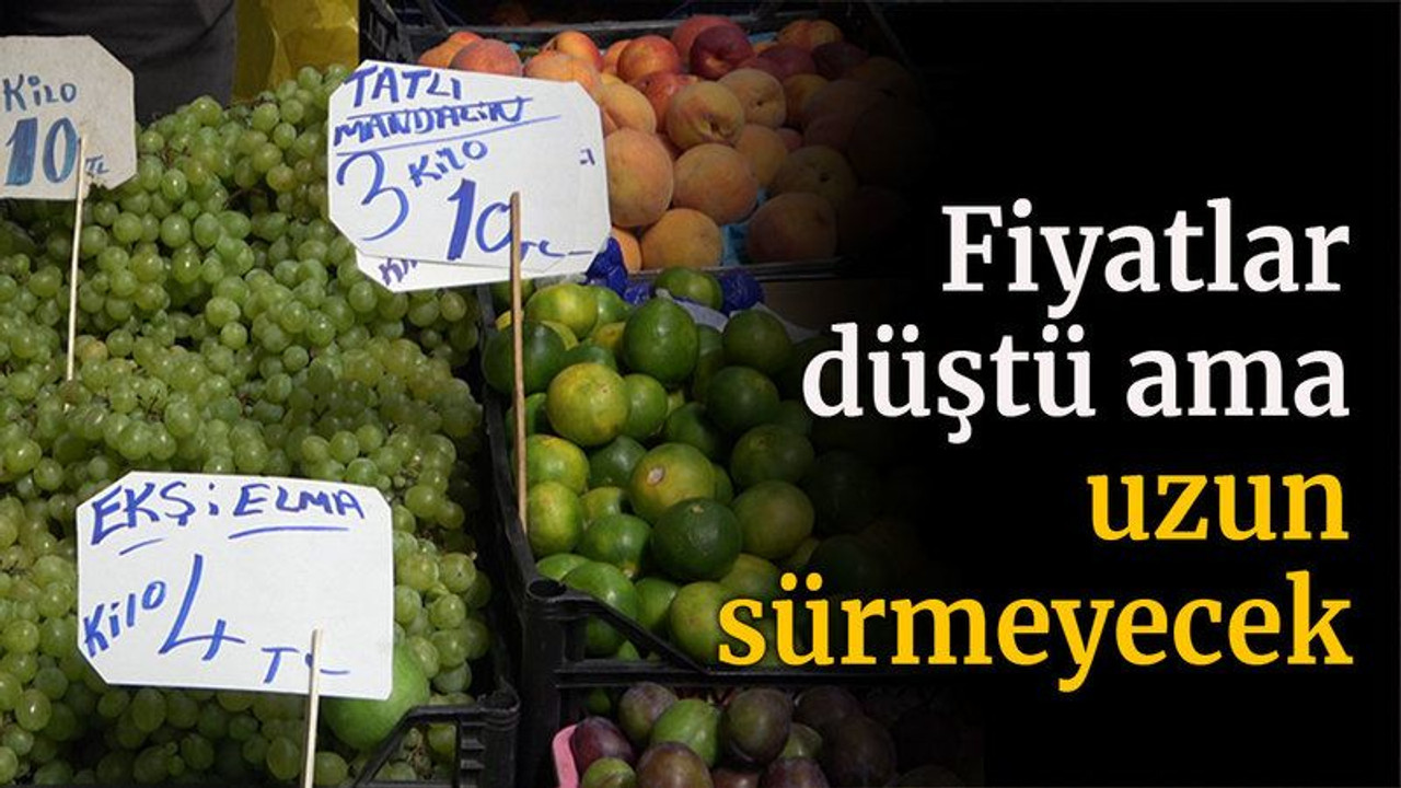 Fiyatlar düştü ama uzun sürmeyecek